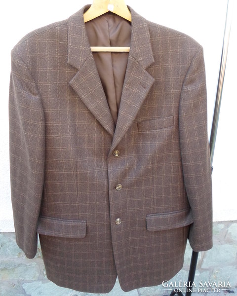 Men's jacket 6. (Brown checkered, johnny bench)