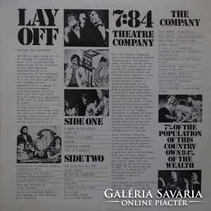 7:84 Theatre Company England, John McGrath, Mark Brown - Lay Off (LP, Album)