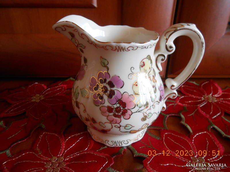 Zsolnay butterfly milk spout for tea set