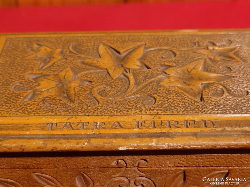 Antique box, jewelry box Tatra bath