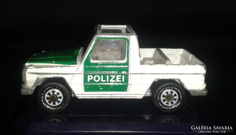 Siku 1044 Mercedes Benz 280GE "Polizei" 1/55 - Made in W.Germany - fém alj