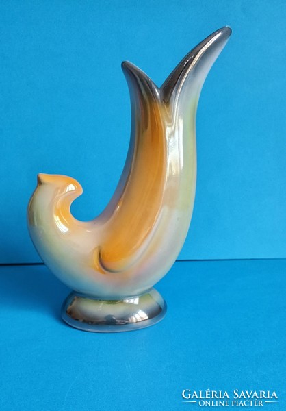 Fish-shaped retro craftsman ceramic vase