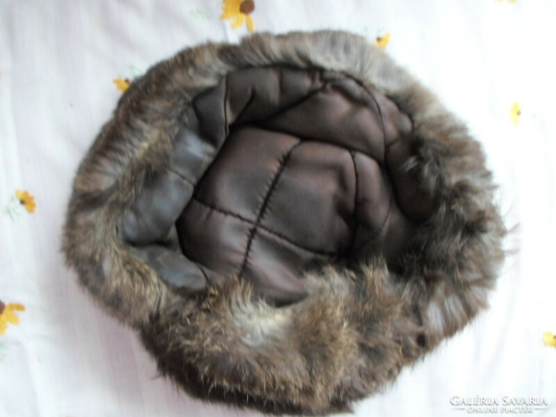 Retro / vintage fur hat 2. (Men's winter hat)