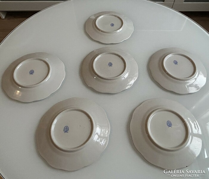 Herend porcelain deli plate set