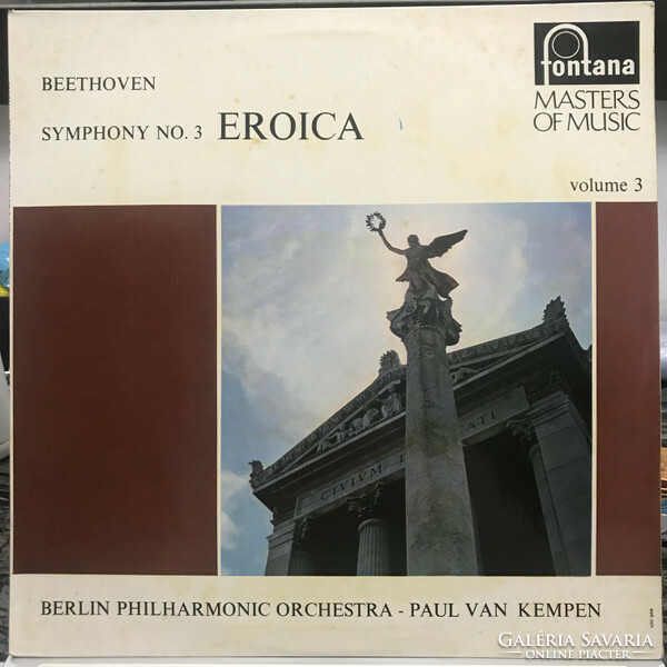 Ludwig van beethoven - symphony no. 3 Eroica (lp)