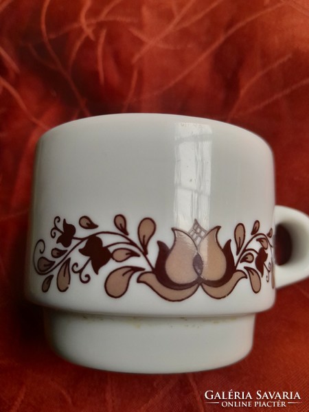 Alföldi barna népi motivumos kávés csésze