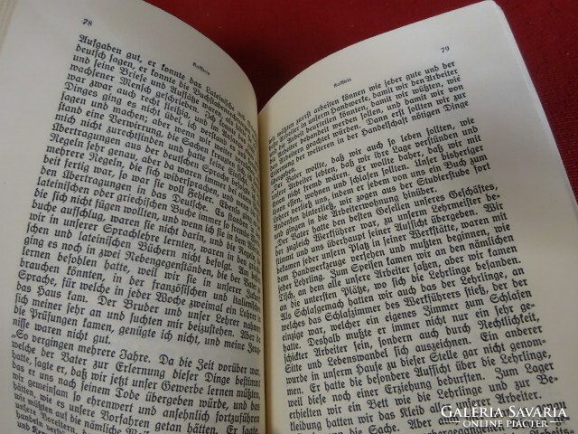 ALBERT STIFTER: BUNTE STEINE. Német nyelvű, 1922-es, Berlin. Jókai.