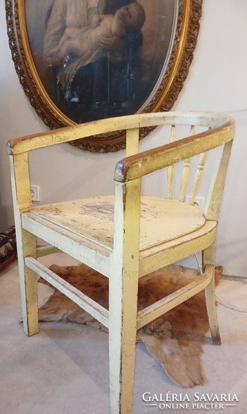 Vintage fa karosszék szék