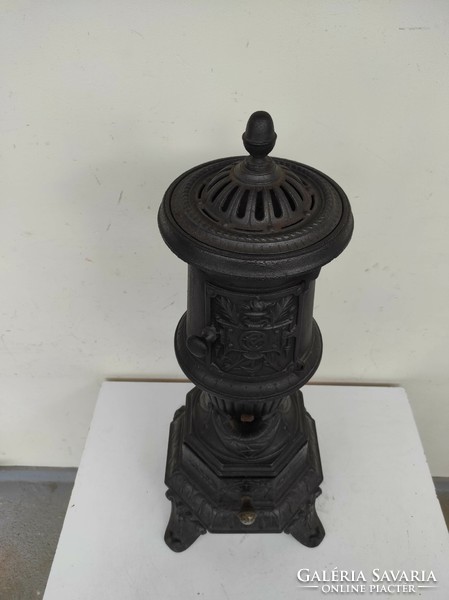 Antique iron stove cylindrical decorative iron stove 618 7217