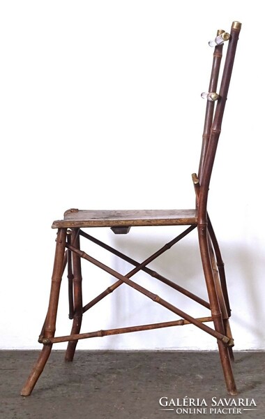 0T455 antique thonet bamboo chair