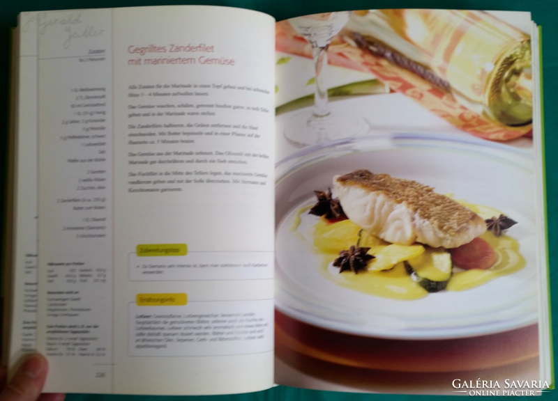 Die gesunde Küche -  300 wohlschmeckende Rezepte von J. Pabst und G.Jeitler  - német nyelvű könyv