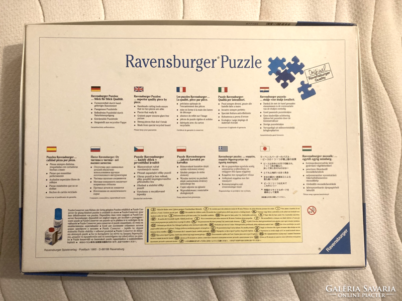 Világtérkép Ravensburger 1000 db-os puzzle