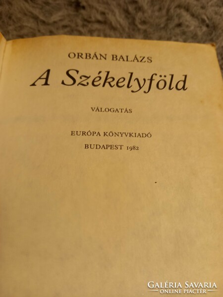 Orbán Balázs-A Székelyföld 1982