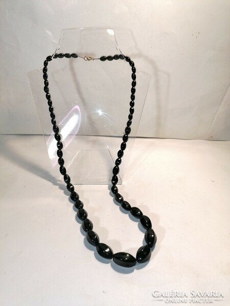 Czech black glass beads (1080)