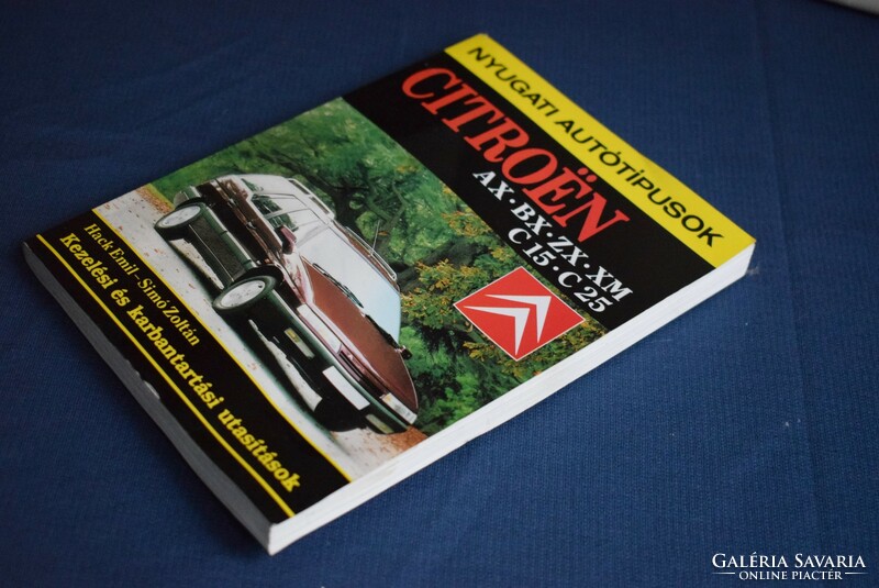 Citroen ax , bx , zx , xm , c15 , c25 handling and maintenance instructions hack emil technical book car