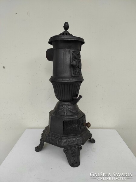 Antique iron stove cylindrical decorative iron stove 618 7217