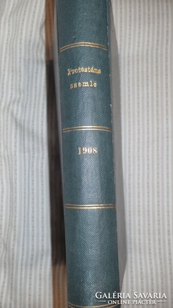 Protestant Review 1908 i-x. Booklet in one volume