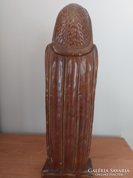 (K) Egyiptomi faszobor  cca 40 cm