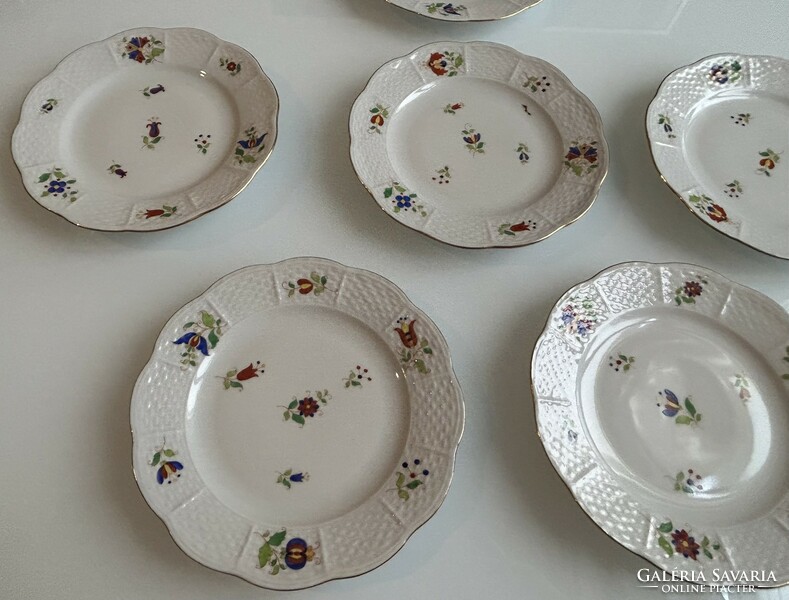 Herend porcelain deli plate set