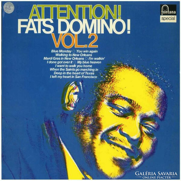Fats Domino - Attention! Fats Domino! Vol. 2 (LP, Comp)