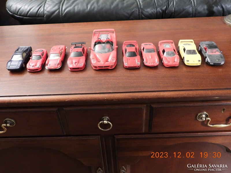 Ferrari (and a dodge viper) model, small car collection for sale