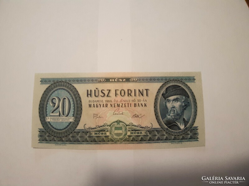 20 Forint 1969 UNC