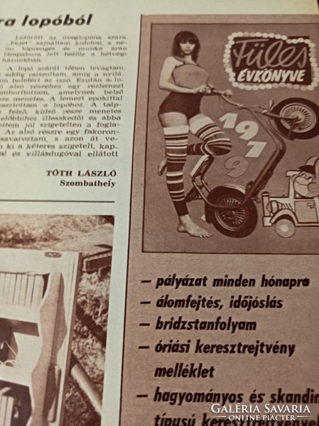 1978/ NOVEMBER EZERMESTER/ SZÜLETÈSNAPRA/KARÀCSONYRA.
