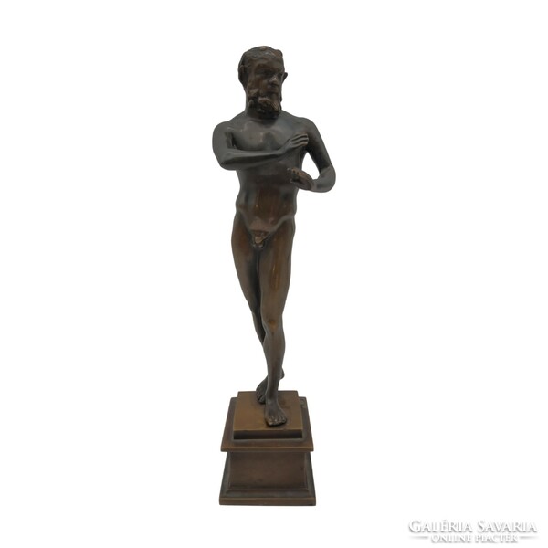 Faun Bronz Szobor M00886