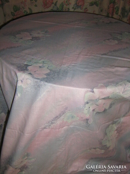 Pair of beautiful pink blue pastel floral blackout curtains