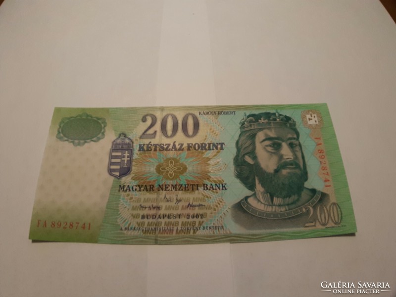 200 Forint 2002 FA UNC