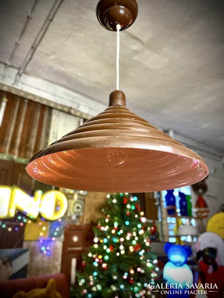 Retro snail ceiling lamp