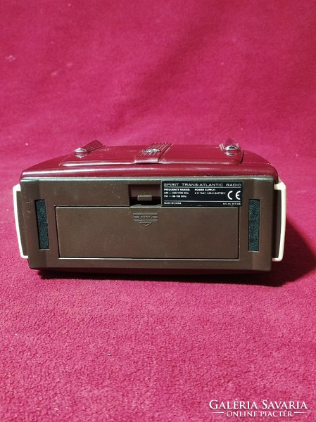 SPIRIT vintage hordozható rádió AM/FM