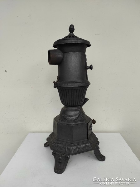 Antique iron stove cylindrical decorative iron stove 618 7217