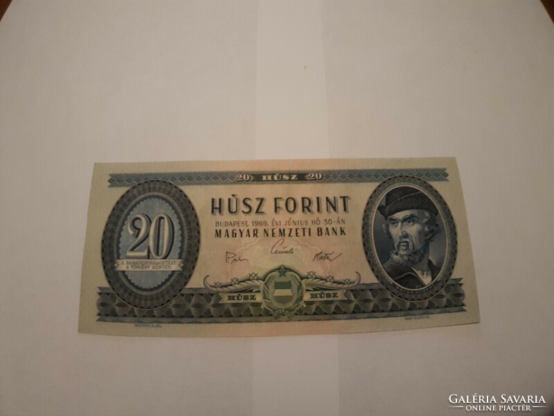 20 Forint 1969 UNC