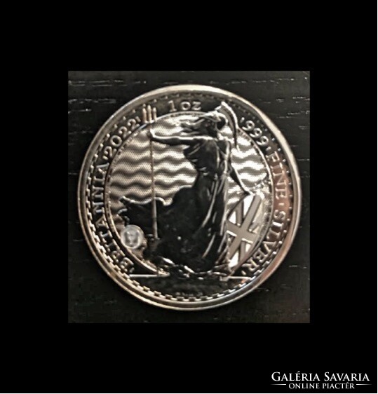 Britannia - befektetési színezüst érme, 1 uncia