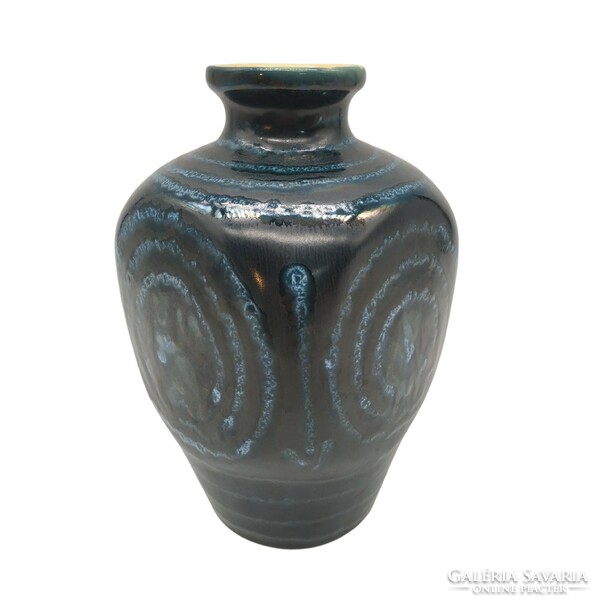 Fekete Kék Váza M00919