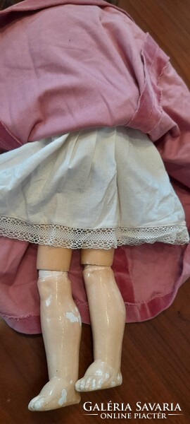 Heubach köppelsdorf 250-5 Germany doll with porcelain head 65cm