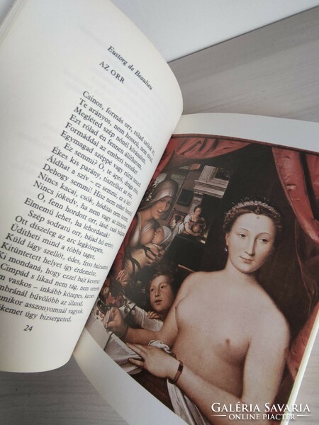 A női test szépsége XVI. sz. francia költők versei korabeli festményekkel illusztrálva Helikon Kiadó