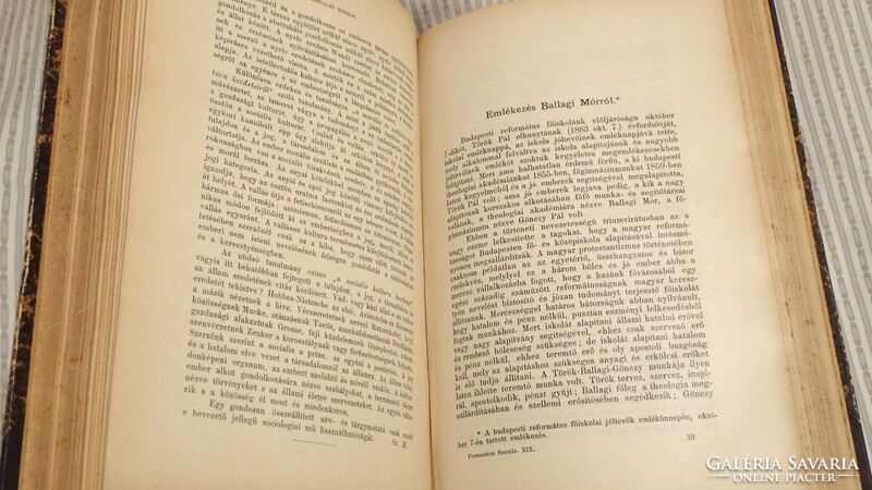 Protestant Review 1907 i-x. Booklet in one volume