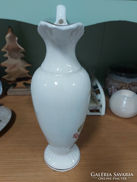 English Staffordshire ceramic carafe/jug