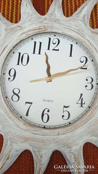 Napocska vintage wooden wall clock battery negotiable