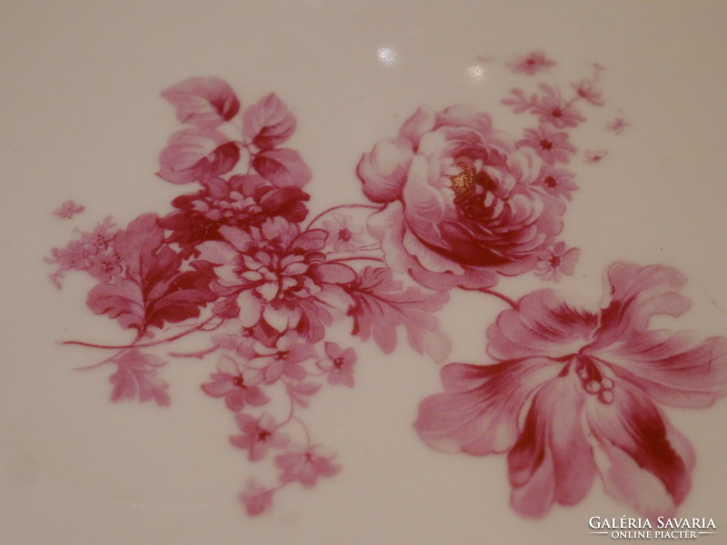 Meisseni kézzel festett virág mintás ritkaság 11 db