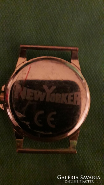 Good condition New Yorker working quartz wristwatch / pocket watch without strap as shown in the pictures