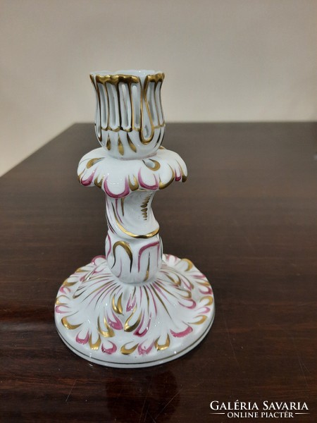Herend porcelain candle holder 1.Ost.