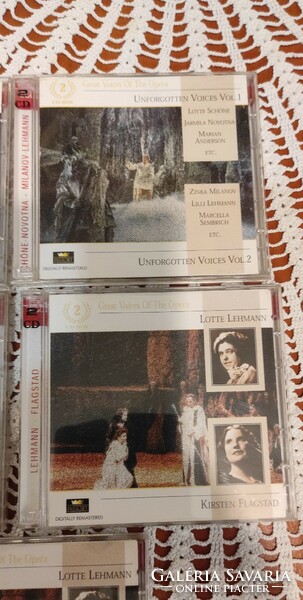 5 db dupla CD-s Opera zenei csomag  (azaz 10 CD)