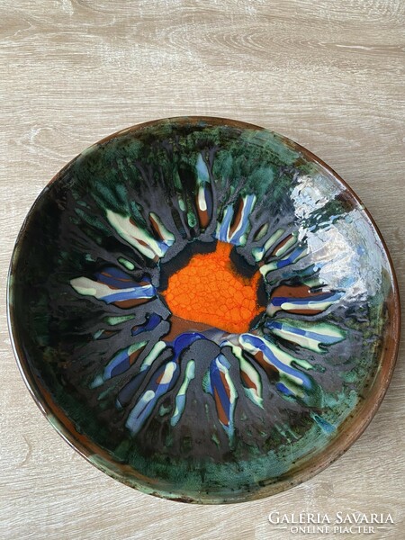 Crafts ceramic plate
