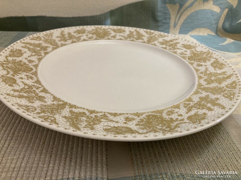 Elegant Rosenthal serving bowl with gold pattern