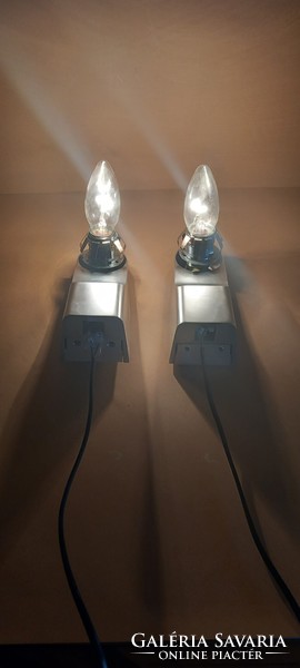 Art- deco design  fali lámpa párban. Alkudható!