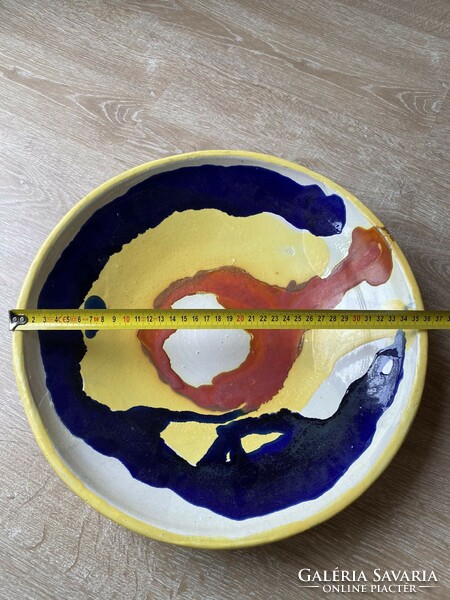 Art ceramic plate - large