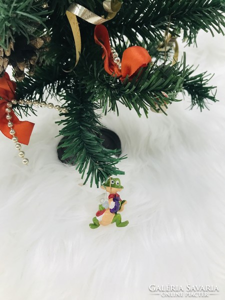 Retro műfenyő ,karácsonyi dekoráció mini fenyőfa,karácsonyfa